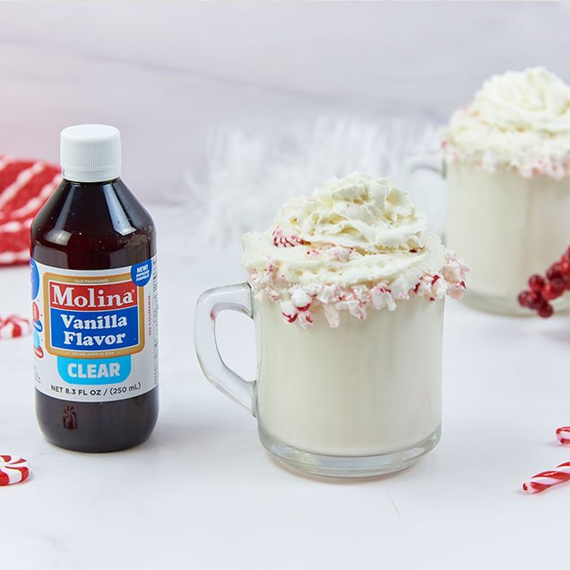 PEPPERMINT WHITE HOT CHOCOLATE